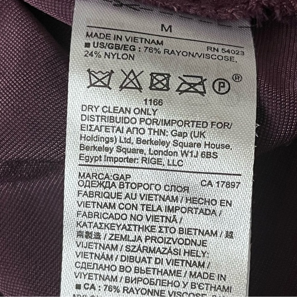 Gap Maternity Purple Velvet swing Midi dress Goth Grunge Boho Hippie Moto Bike M - Picture 7 of 11